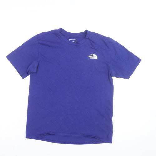 The North Face Boys Blue Regular Fit Logo Short Sleeve T-Shirt 10-11 Years