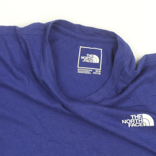 The North Face Boys Blue Regular Fit Logo Short Sleeve T-Shirt 10-11 Years