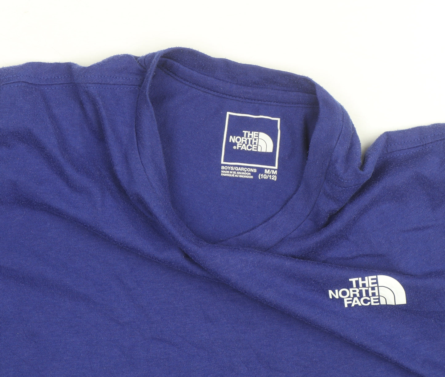The North Face Boys Blue Regular Fit Logo Short Sleeve T-Shirt 10-11 Years