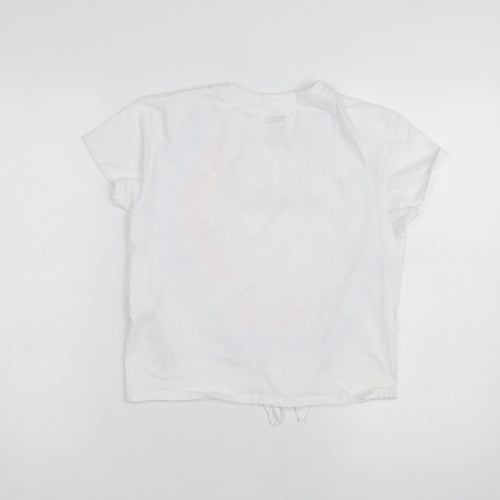 Levi's Girls Multicoloured Tie-Dye Logo Cropped T-Shirt 12-13 Years