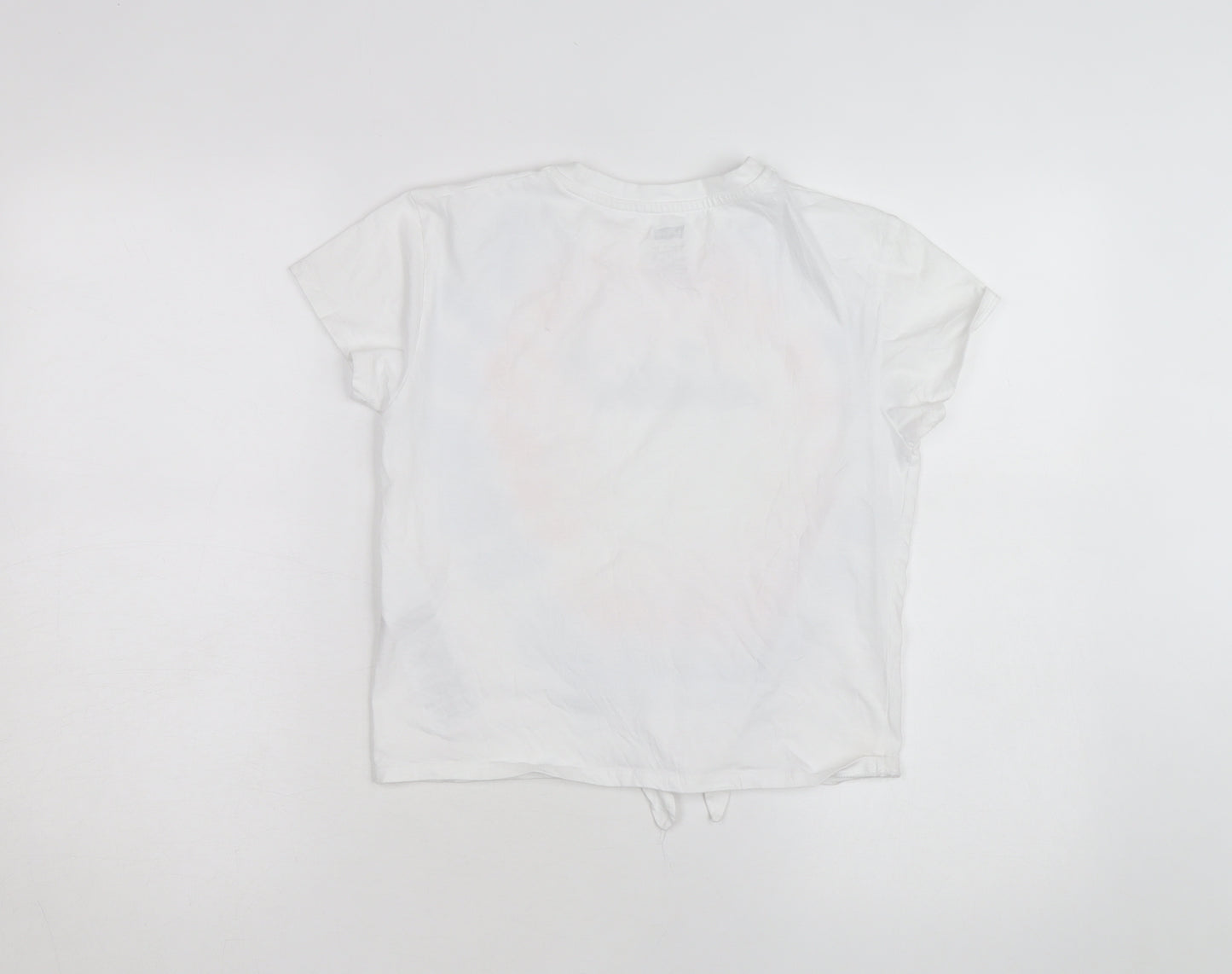Levi's Girls Multicoloured Tie-Dye Logo Cropped T-Shirt 12-13 Years