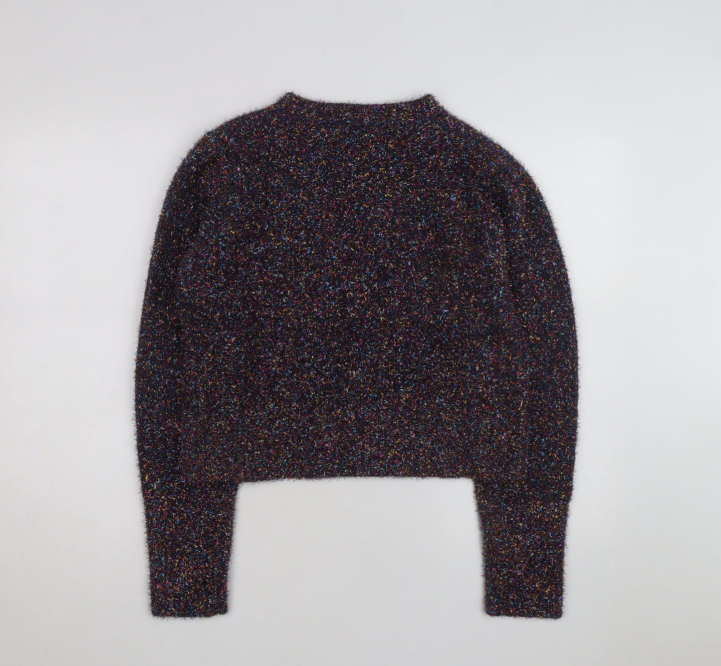 Warehouse Women Multicoloured M Pullover Jumper with Jewel Buttons