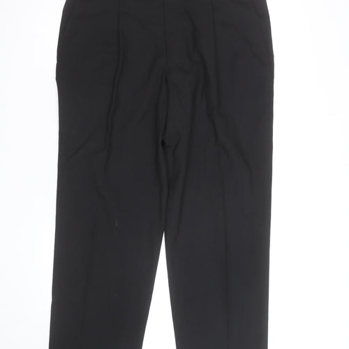 Marks and Spencer Men’s Black Regular Fit Dress Pants 34W 29L
