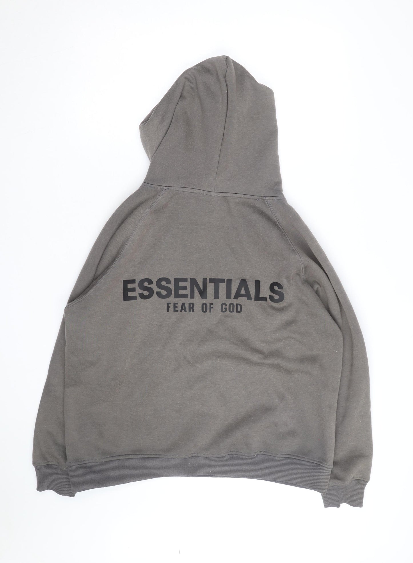 Fear of God Essentials Men's Grey Pullover Hoodie Size M