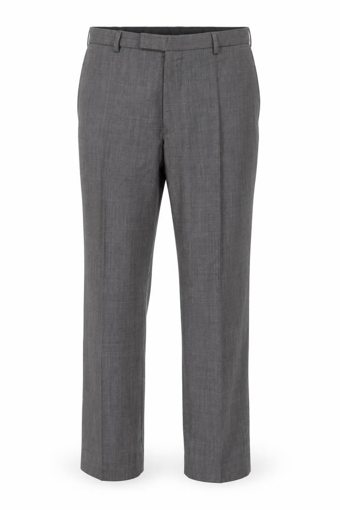 Marks and Spencer Men's Grey Wool Blend Dress Pants 36x32 Classic Fit