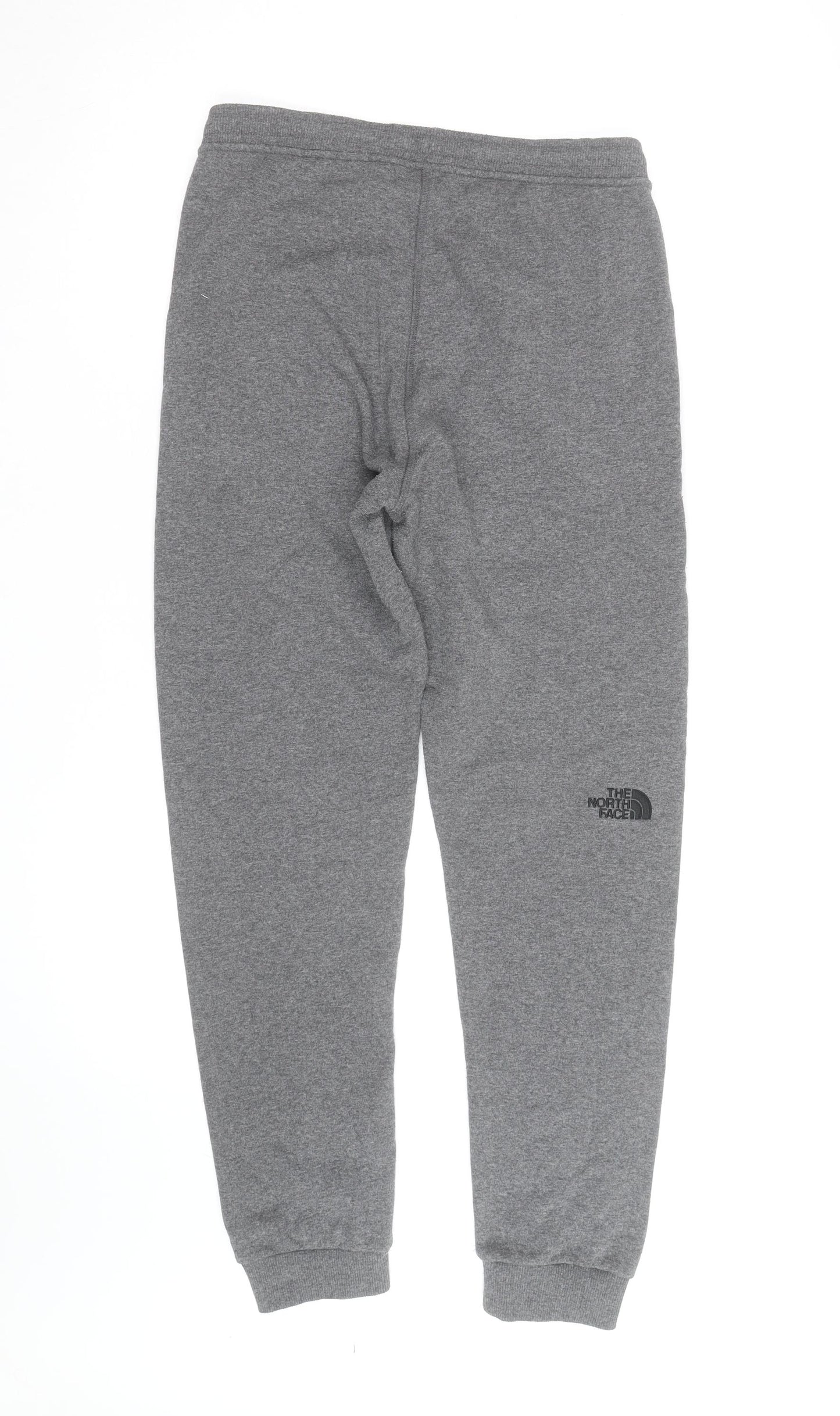 The North Face Boys Grey XL Jogger Sweatpants Tapered Fleece Trousers
