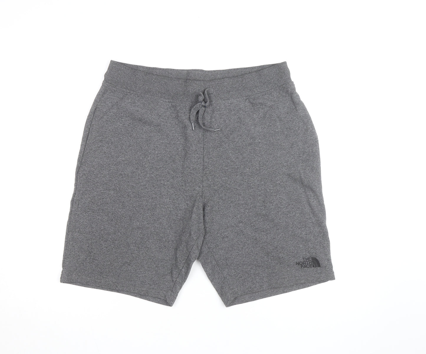 The North Face Men's Grey Sweat Shorts L Regular Fit Activewear