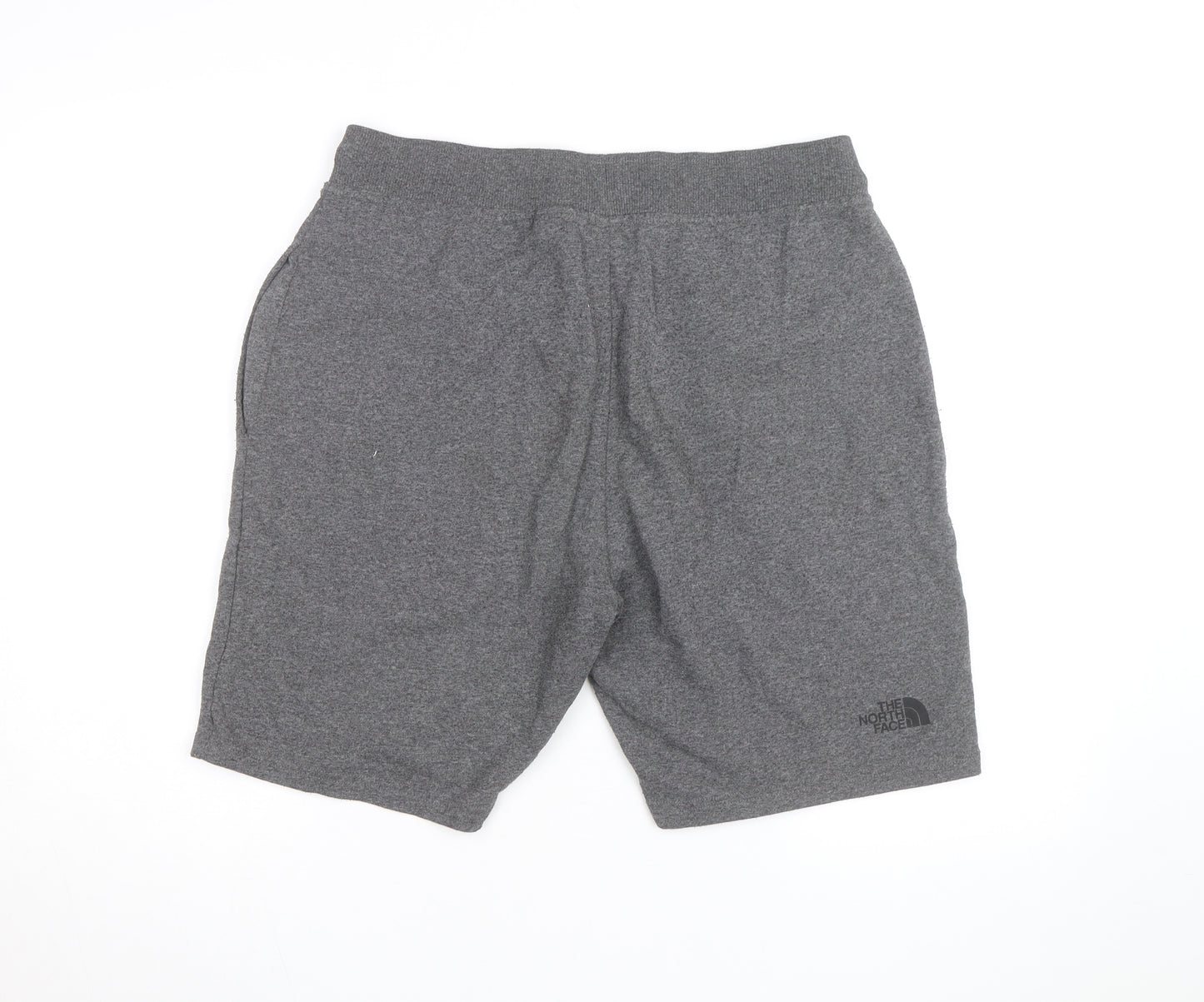 The North Face Men's Grey Sweat Shorts L Regular Fit Activewear