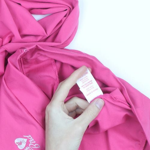 Liver Bird Womens Pink Full Zip Hoodie Size 14 LFC Logo Hooded Sweatshirt