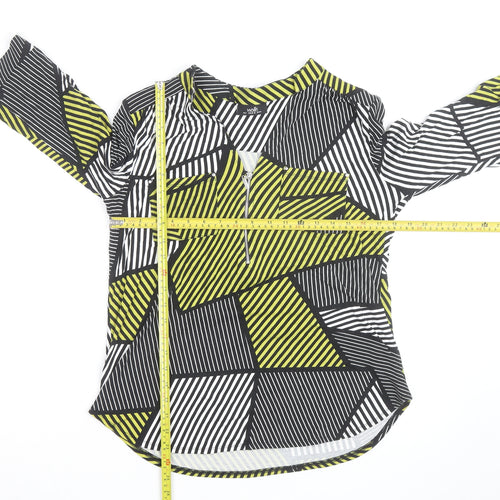 Wallis Women's Multicoloured Geometric Tunic Blouse Size S