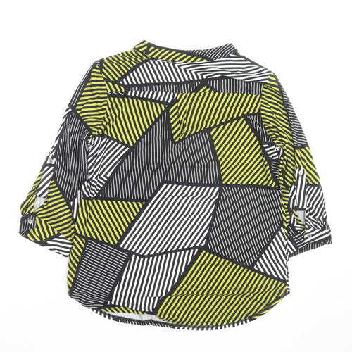 Wallis Women's Multicoloured Geometric Tunic Blouse Size S