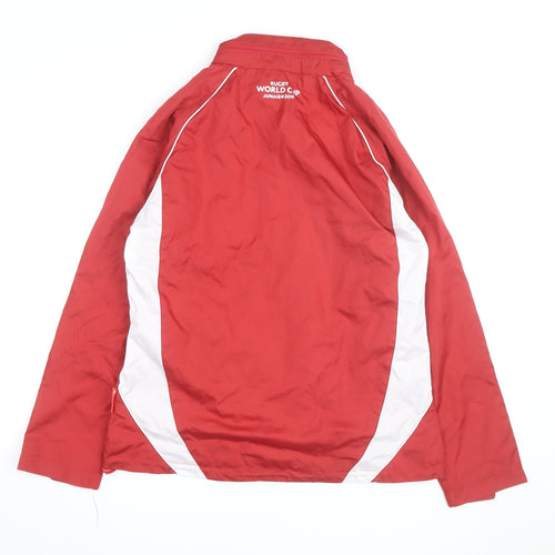 Rugby World Cup England Red Women's Size 14 Windbreaker Jacket