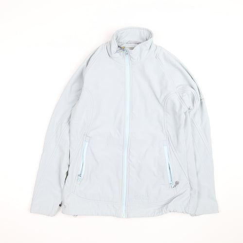 Regatta Women's Grey Softshell Jacket Size 14 Wind Resistant Outdoor
