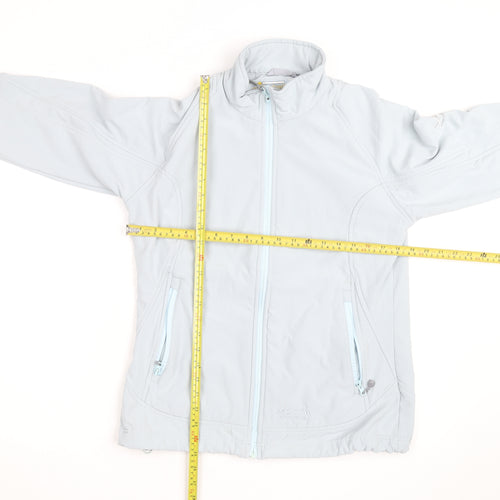 Regatta Women's Grey Softshell Jacket Size 14 Wind Resistant Outdoor
