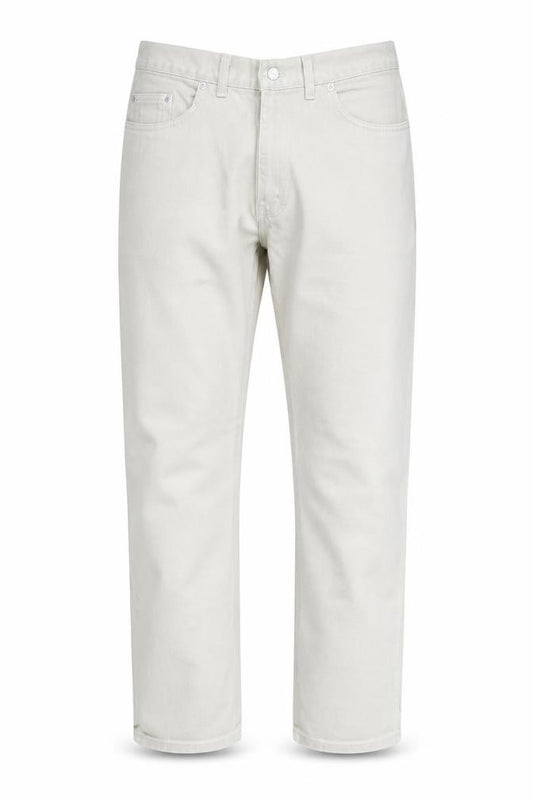 Faded Glory Men's Beige Straight Fit Jeans Size 38 x 32 Cotton Denim