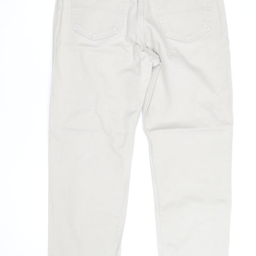 Faded Glory Men's Beige Straight Fit Jeans Size 38 x 32 Cotton Denim