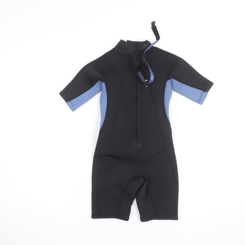 Crane Surf Boys Blue & Black 5-6 Years Short Sleeve Wetsuit
