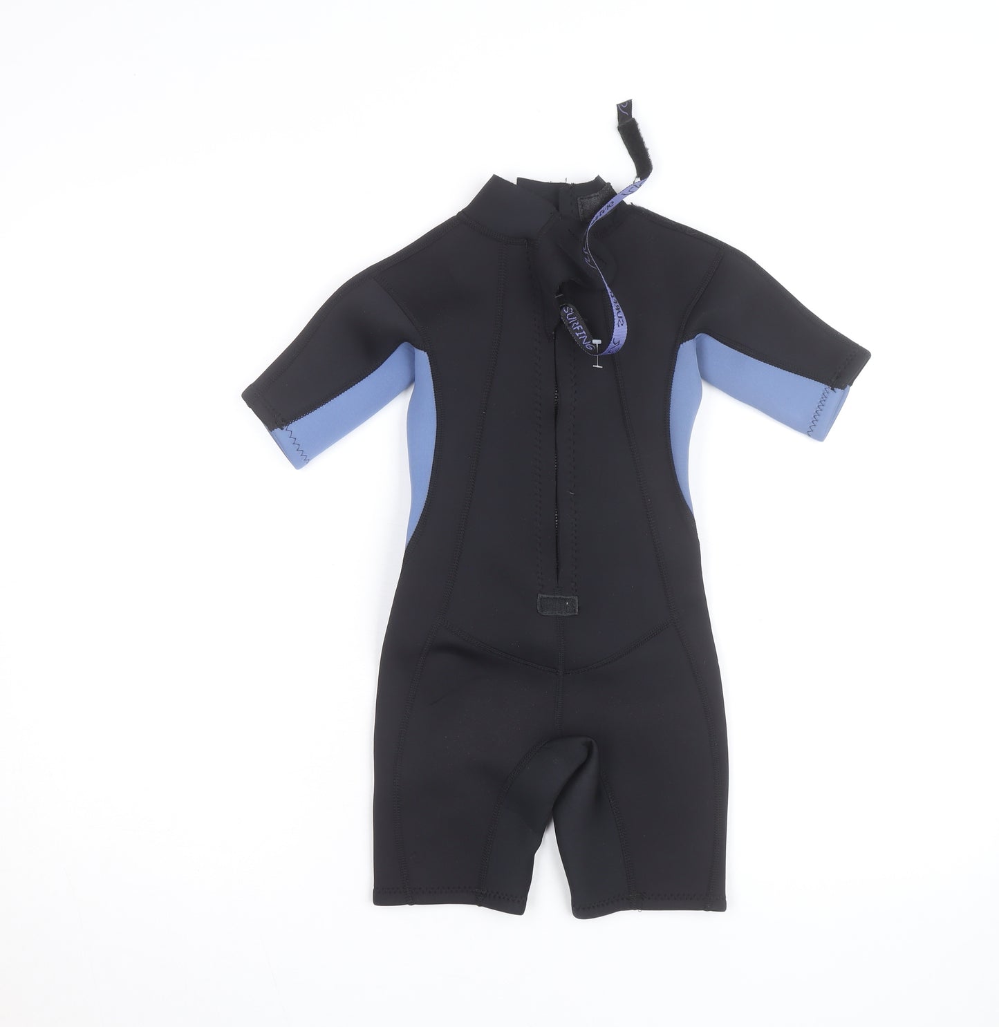 Crane Surf Boys Blue & Black 5-6 Years Short Sleeve Wetsuit