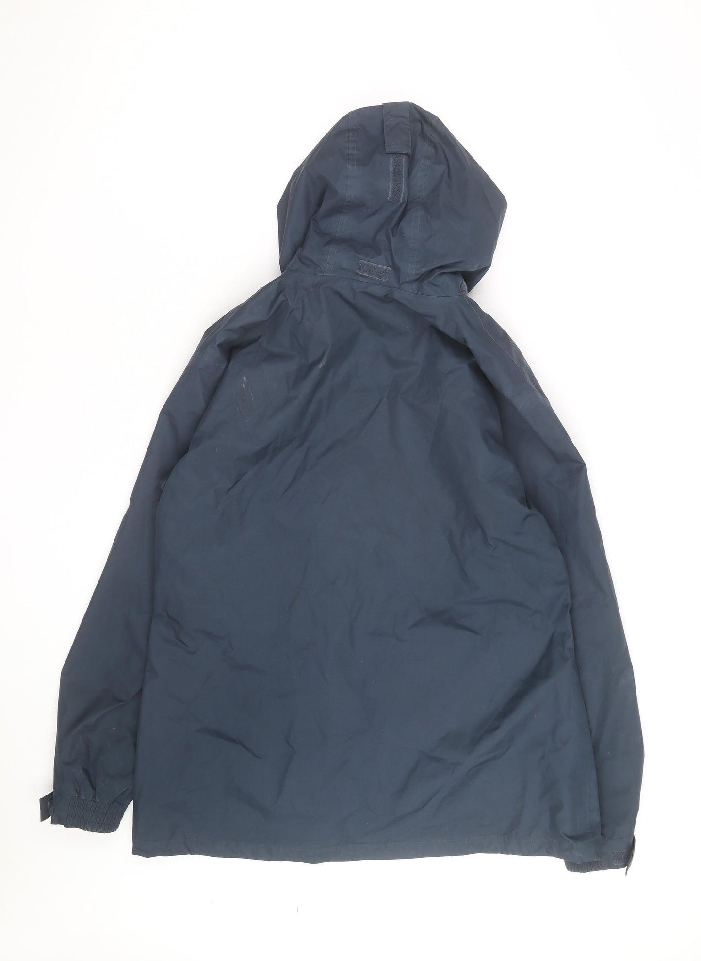 Hi Gear Women's Blue Waterproof Hooded Rain Jacket Size 14