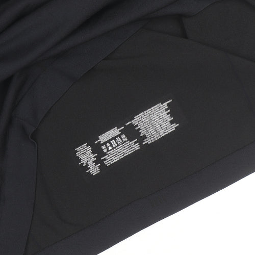 Workout Men's Black Large 1/4 Zip Athletic Track Jacket