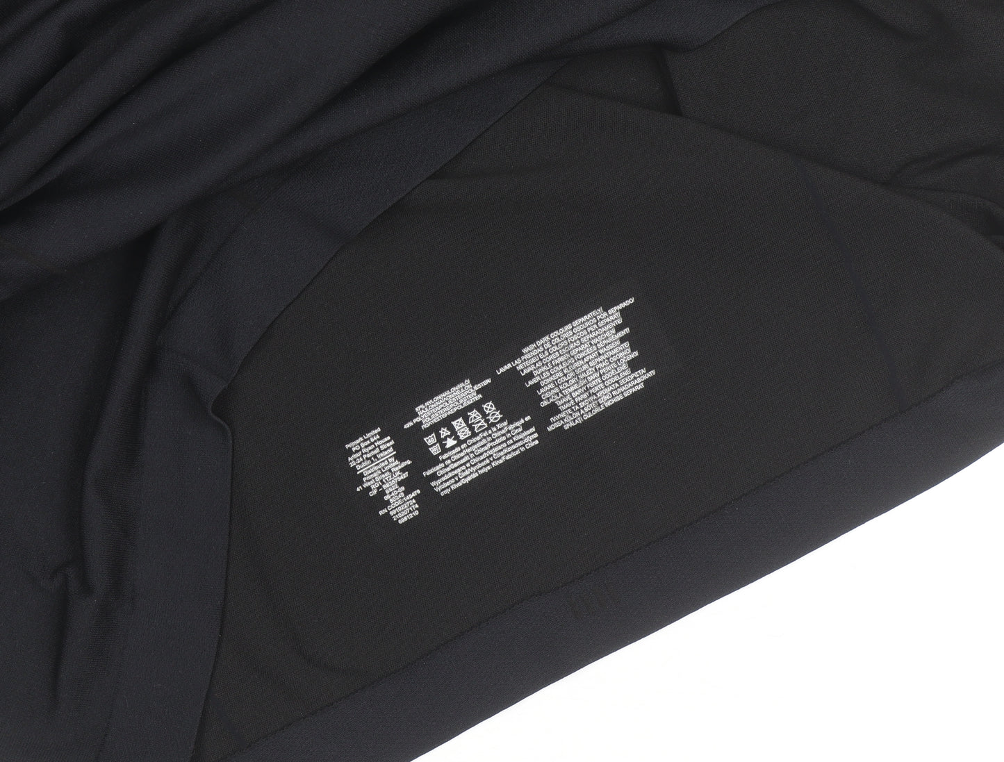 Workout Men's Black Large 1/4 Zip Athletic Track Jacket