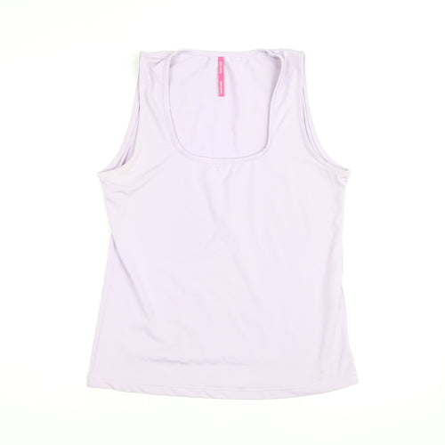 John Lewis Women Purple Size 16 Sleeveless Stretch Tank Top