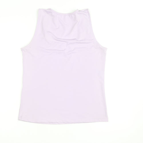 John Lewis Women Purple Size 16 Sleeveless Stretch Tank Top