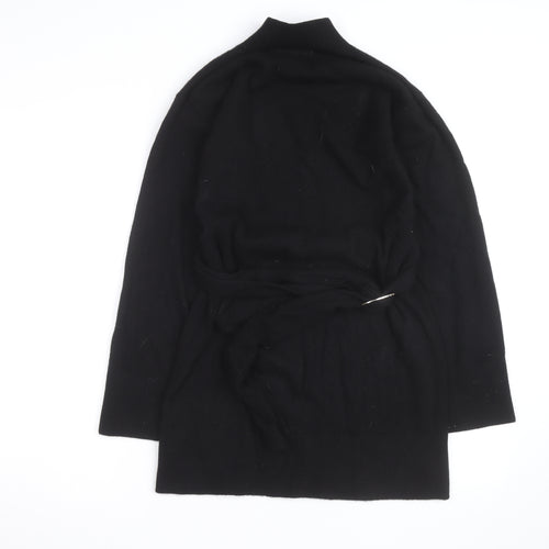 Paris Atelier & Other Stories Women's Black Cashmere Belted Cardigan M