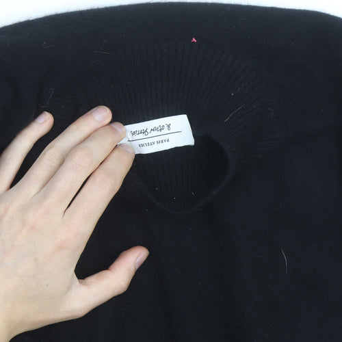 Paris Atelier & Other Stories Women's Black Cashmere Belted Cardigan M