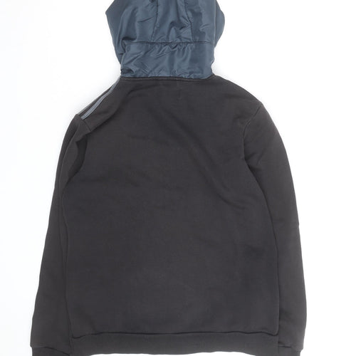 Adidas Men's Black Full Zip Hoodie XL Sportswear Jacket