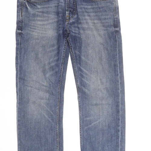 Gap 1969 Men's Blue Slim Fit Straight Denim Jeans 30x30