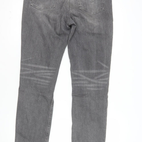 F&F Women’s Grey Skinny Stretch Jeans UK 10 Slim Fit Denim