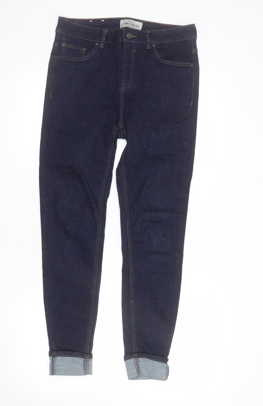 New Look Women’s Blue Ankle Grazer Slim Fit Jeans Size 12