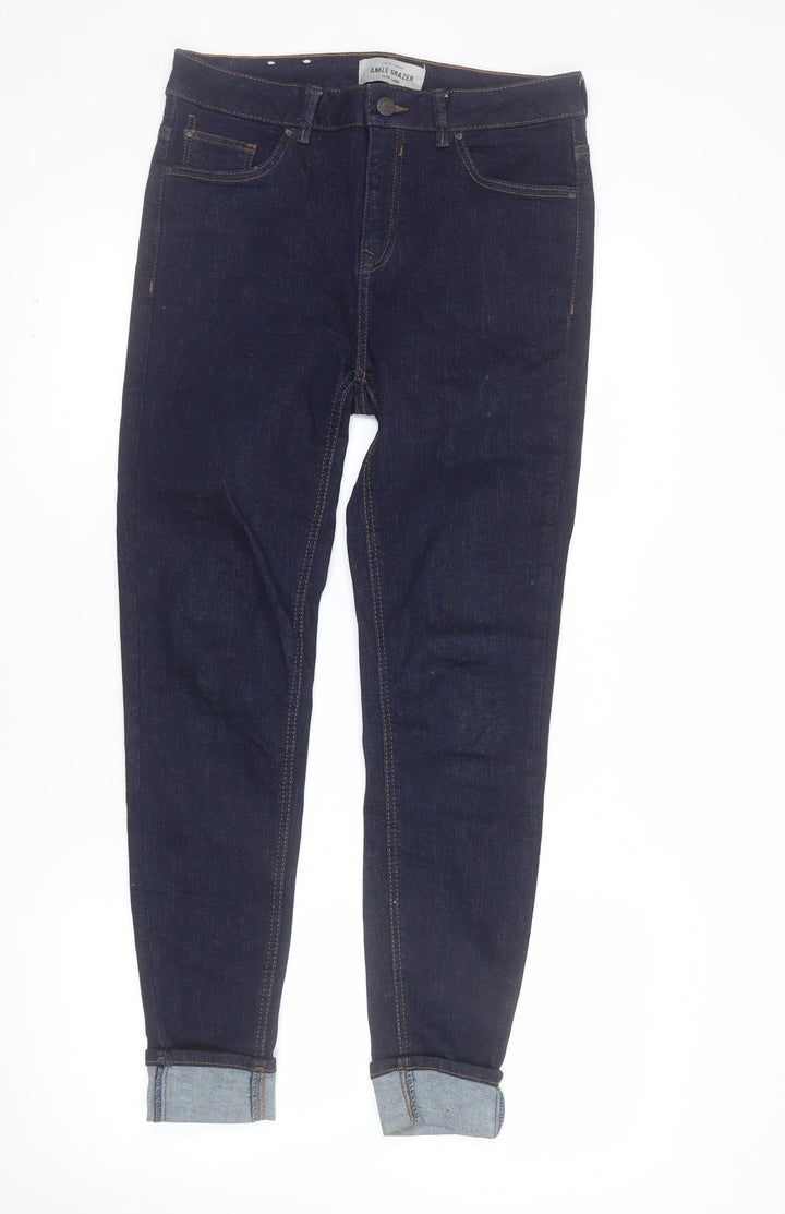 New Look Women’s Blue Ankle Grazer Slim Fit Jeans Size 12