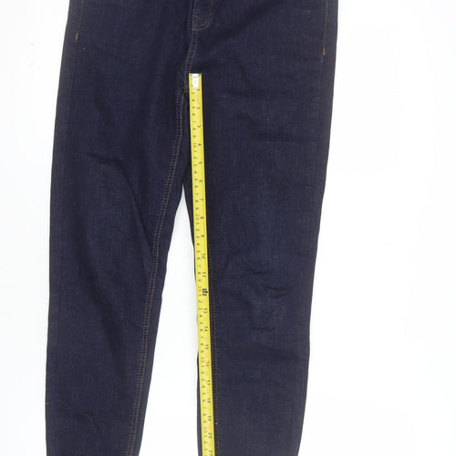New Look Women’s Blue Ankle Grazer Slim Fit Jeans Size 12