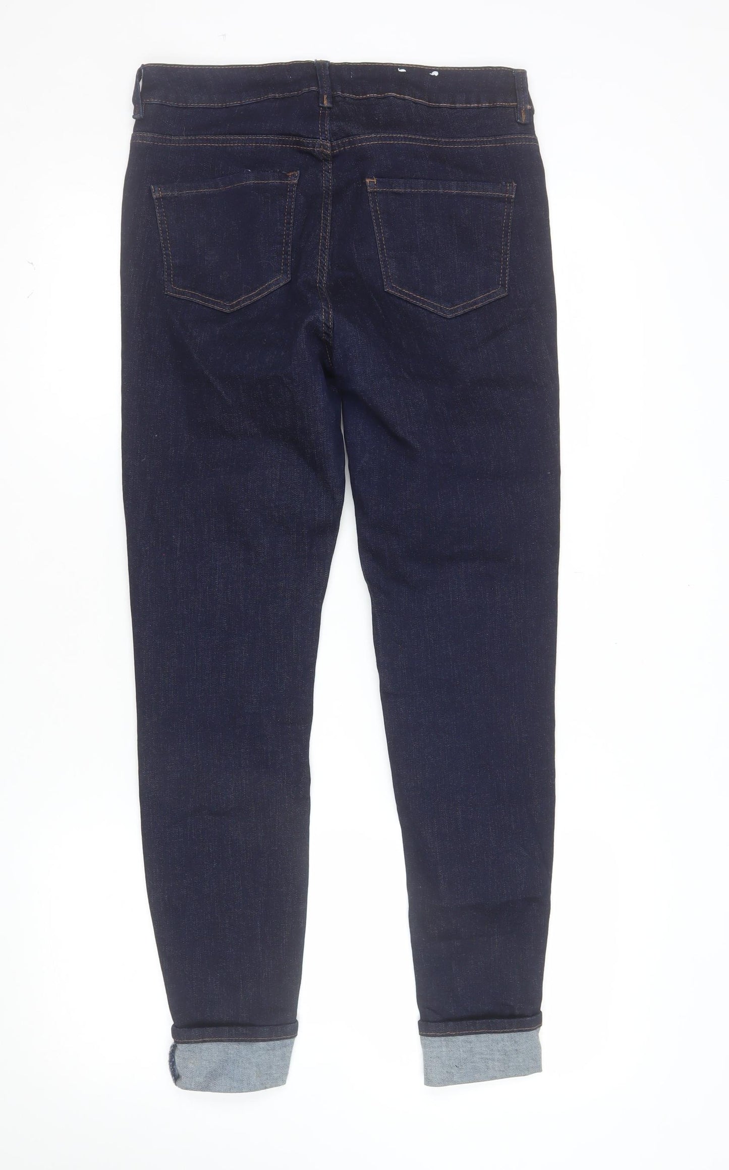 New Look Women’s Blue Ankle Grazer Slim Fit Jeans Size 12