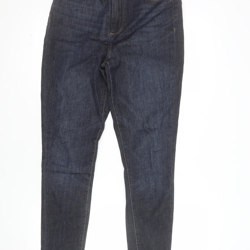Primark Women’s Blue Skinny Jeans Size 12 Mid Rise Stretch Denim