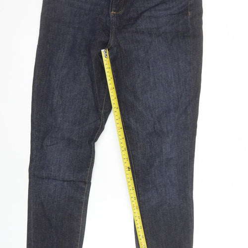 Primark Women’s Blue Skinny Jeans Size 12 Mid Rise Stretch Denim