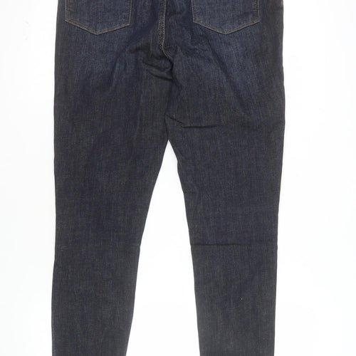 Primark Women’s Blue Skinny Jeans Size 12 Mid Rise Stretch Denim