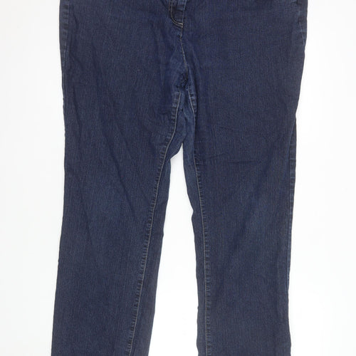 Debenhams Women's Blue Slim Leg Denim Jeans Size 20