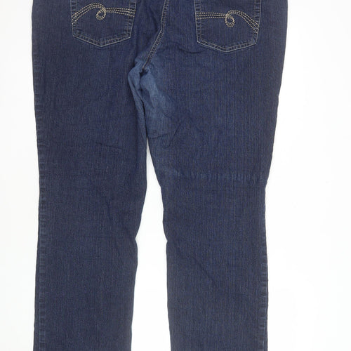 Debenhams Women's Blue Slim Leg Denim Jeans Size 20