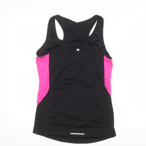 Karrimor Women's Black Pink Racerback Tank Top Size 16 Athletic Fit