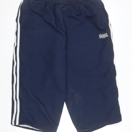 Lonsdale Men’s Blue Athletic Shorts Size XXL Polyester Quick Dry
