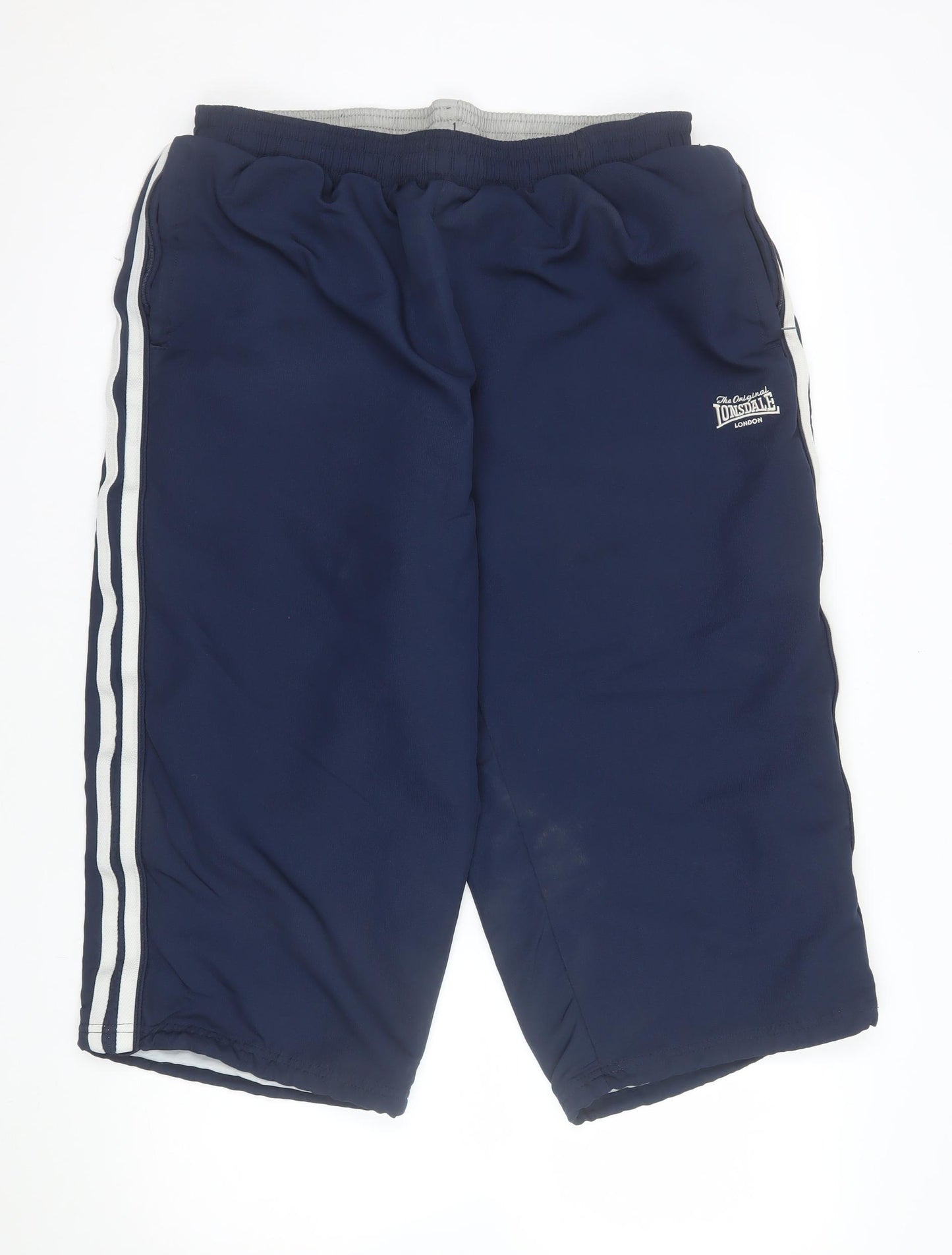 Lonsdale Men’s Blue Athletic Shorts Size XXL Polyester Quick Dry
