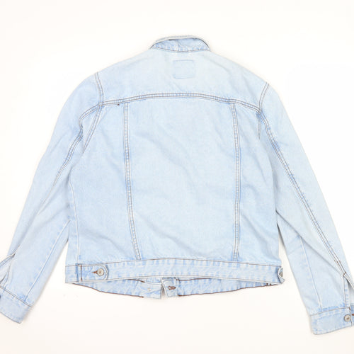 Denim Co Women Blue Size 16 Classic Denim Jacket