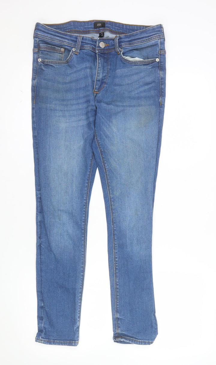 River Island Men's Blue 30 x 30 Slim Fit Stretch Skinny Jeans