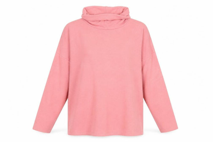 New Look Women Pink Roll Neck Long Sleeve Jumper Size M