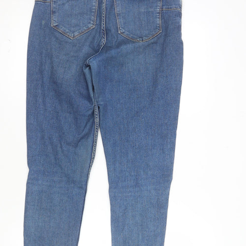 New Look Women Blue Skinny Lift & Shape Jeans Size 14