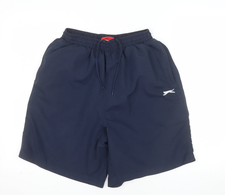 Slazenger Men's Blue L Athletic Shorts Quick Dry Polyester