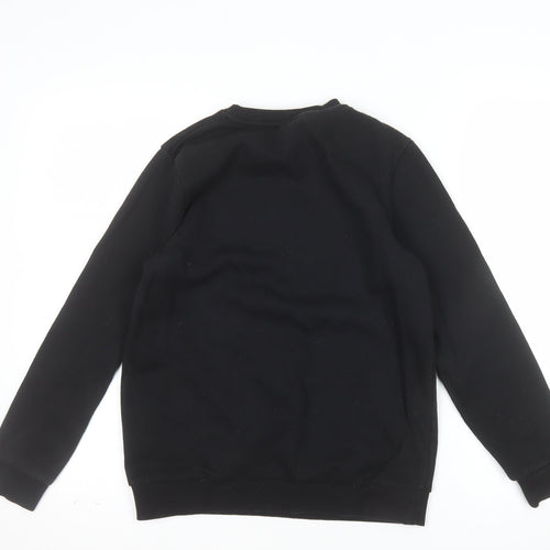 Fortnite Boys Black L Graphic Print Pullover Sweatshirt